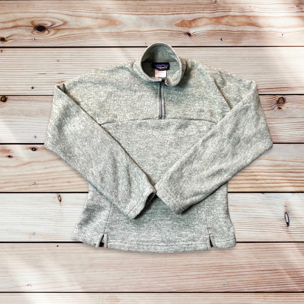 Patagonia fleece half zip pullover sweatshirt